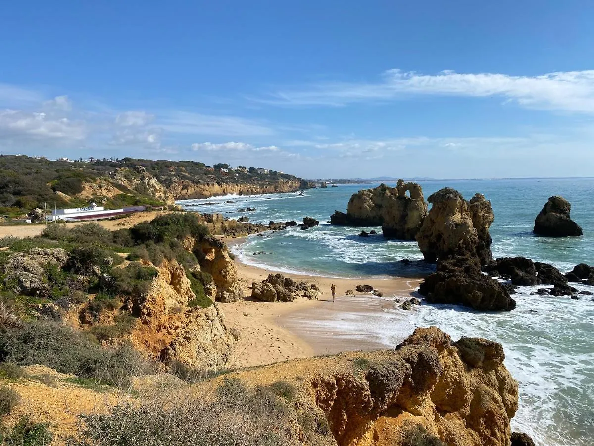 Lovely Apartment In Albufeira 2Bd 250M Beach Ocean View And Ac Wi-Fi Pool 포르투갈