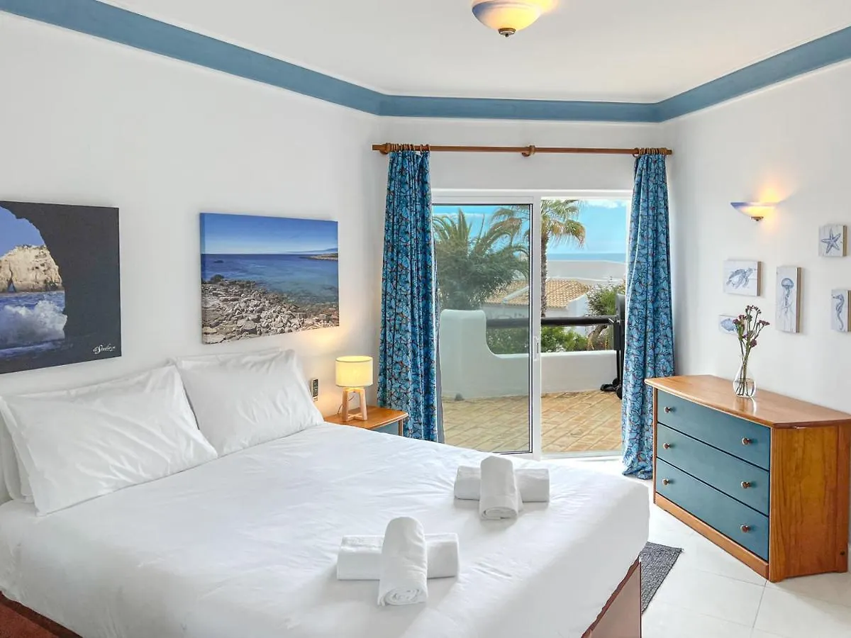 Lovely Apartment In Albufeira 2Bd 250M Beach Ocean View And Ac Wi-Fi Pool Portugal